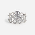Double Crystal Link Bracelet