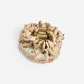 Champagne Sequin Embroidered Bag