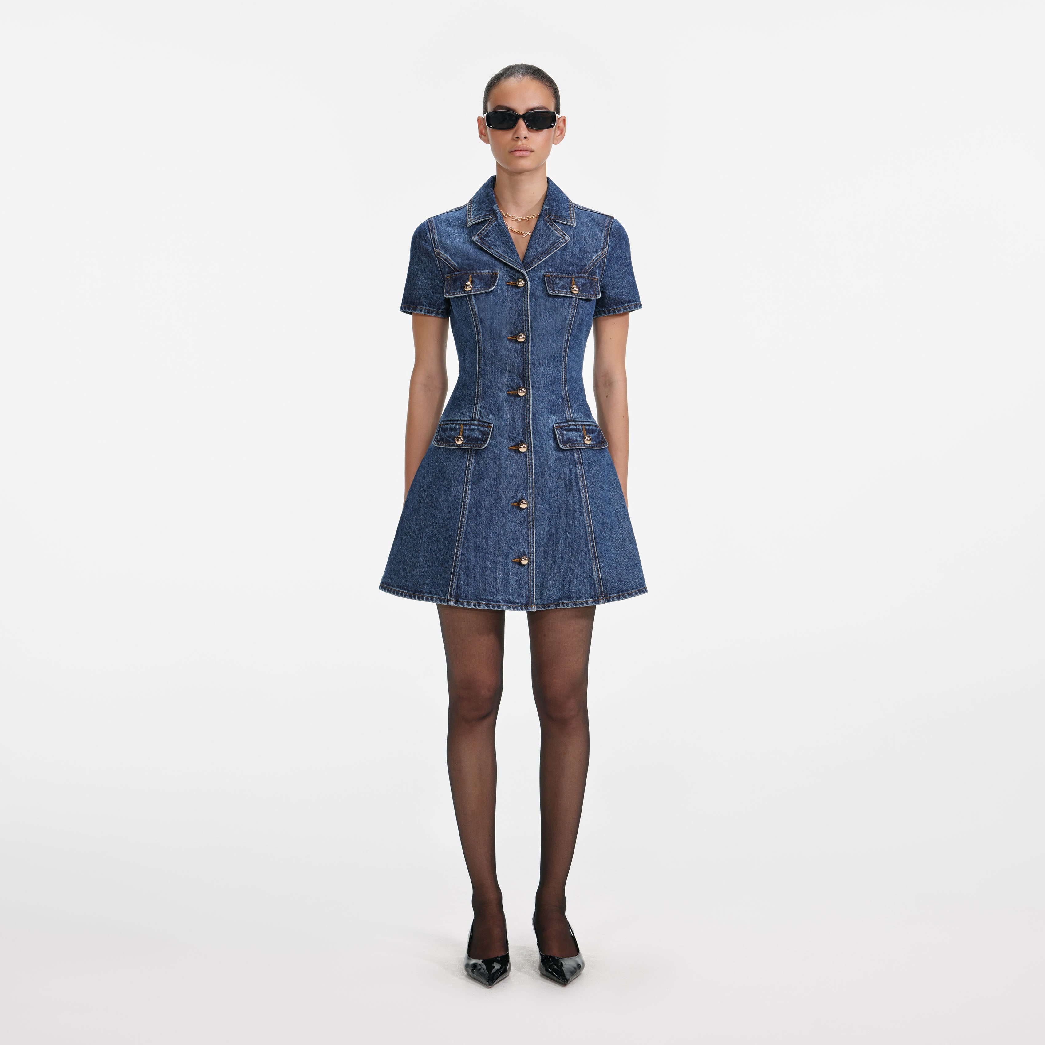 Denim Mini Dress