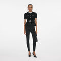 Black Chenille Knit Top