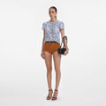 Blue Lace Top