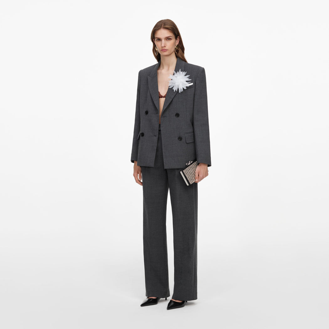 Grey Tailored Trousers