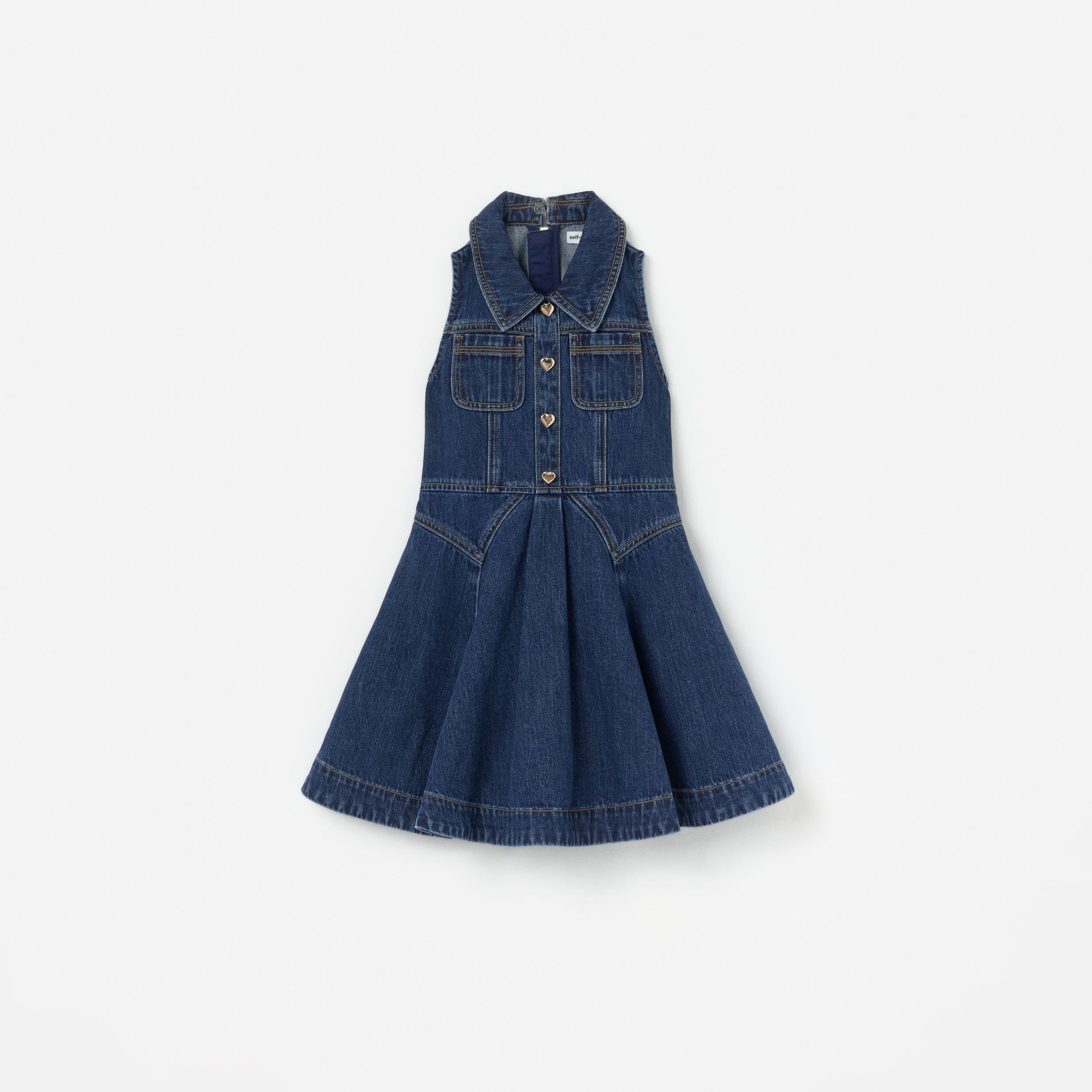 Denim Collared Dress