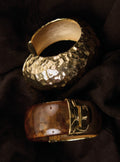 Hammered Gold Cuff