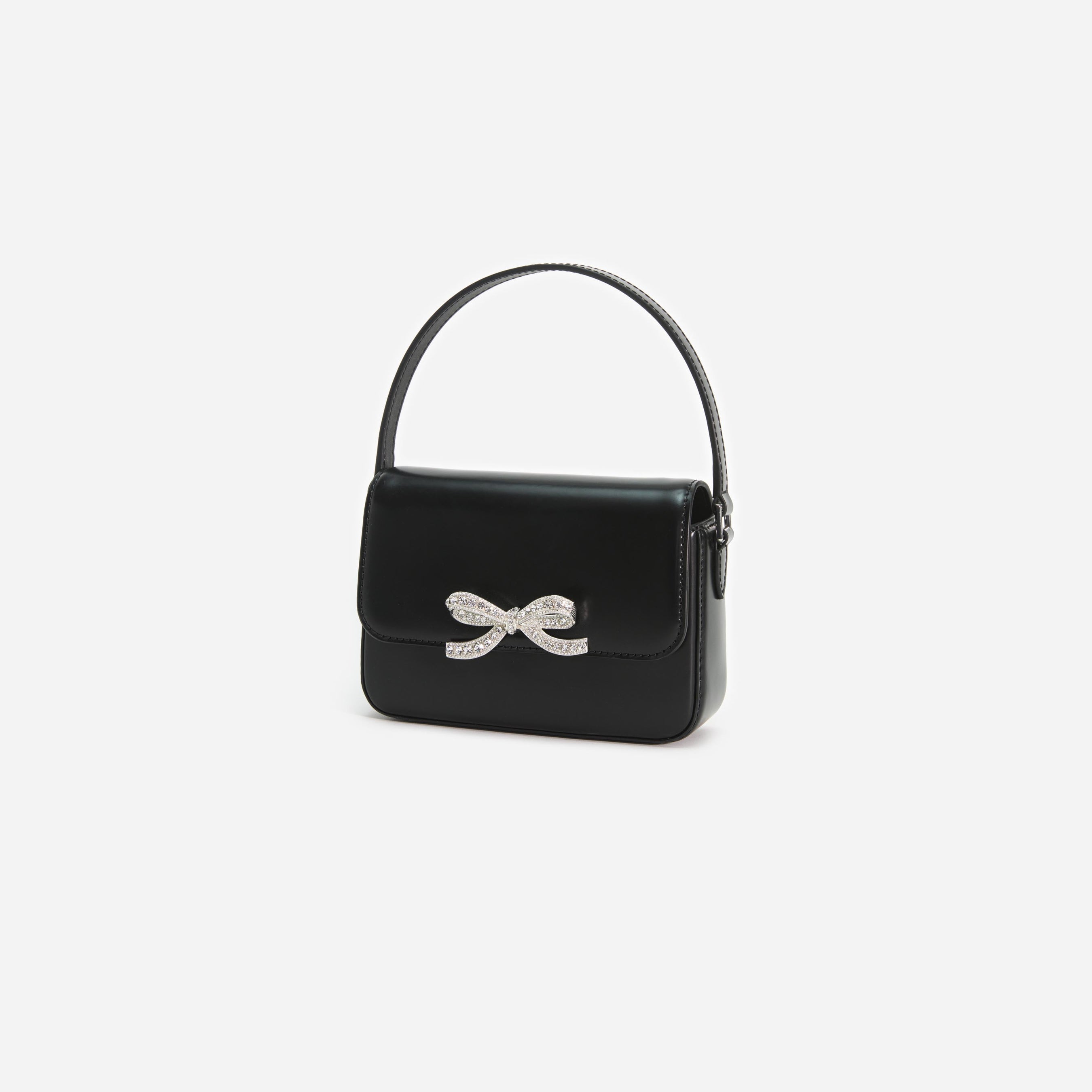 Black Leather Micro Bag