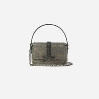 Multi Rhinestone Chainmail Micro Bag