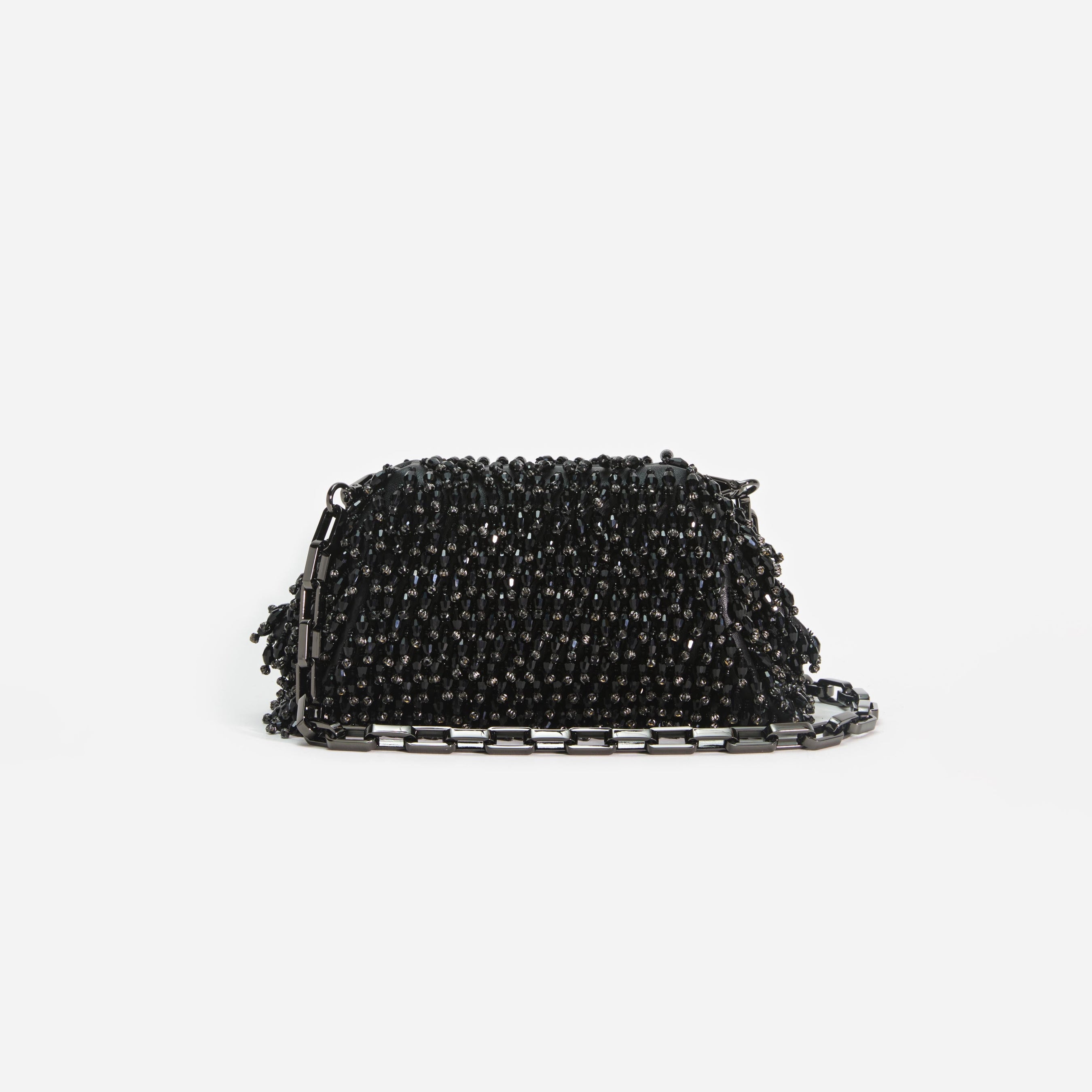 Black Crystal Clutch