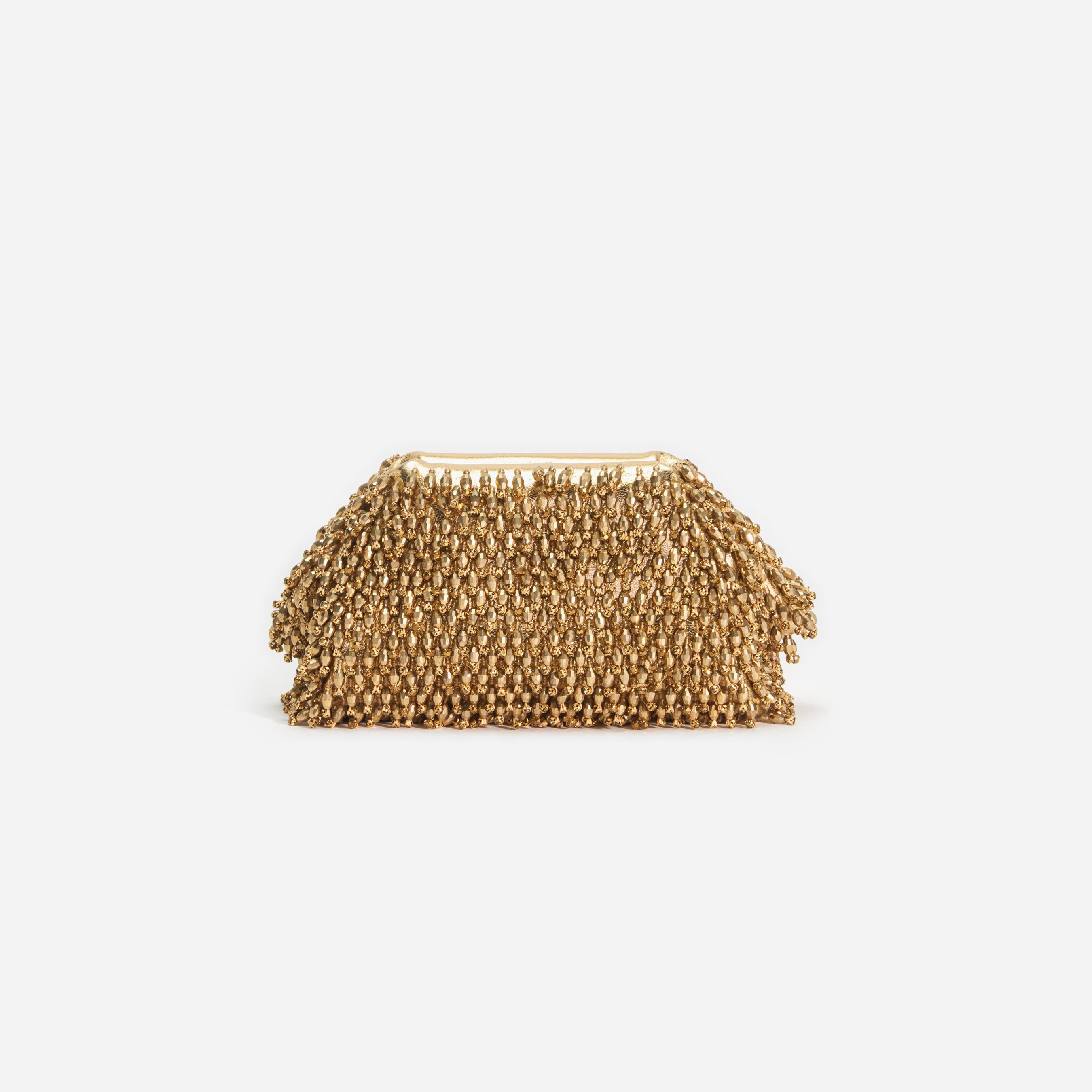 Gold Crystal Clutch