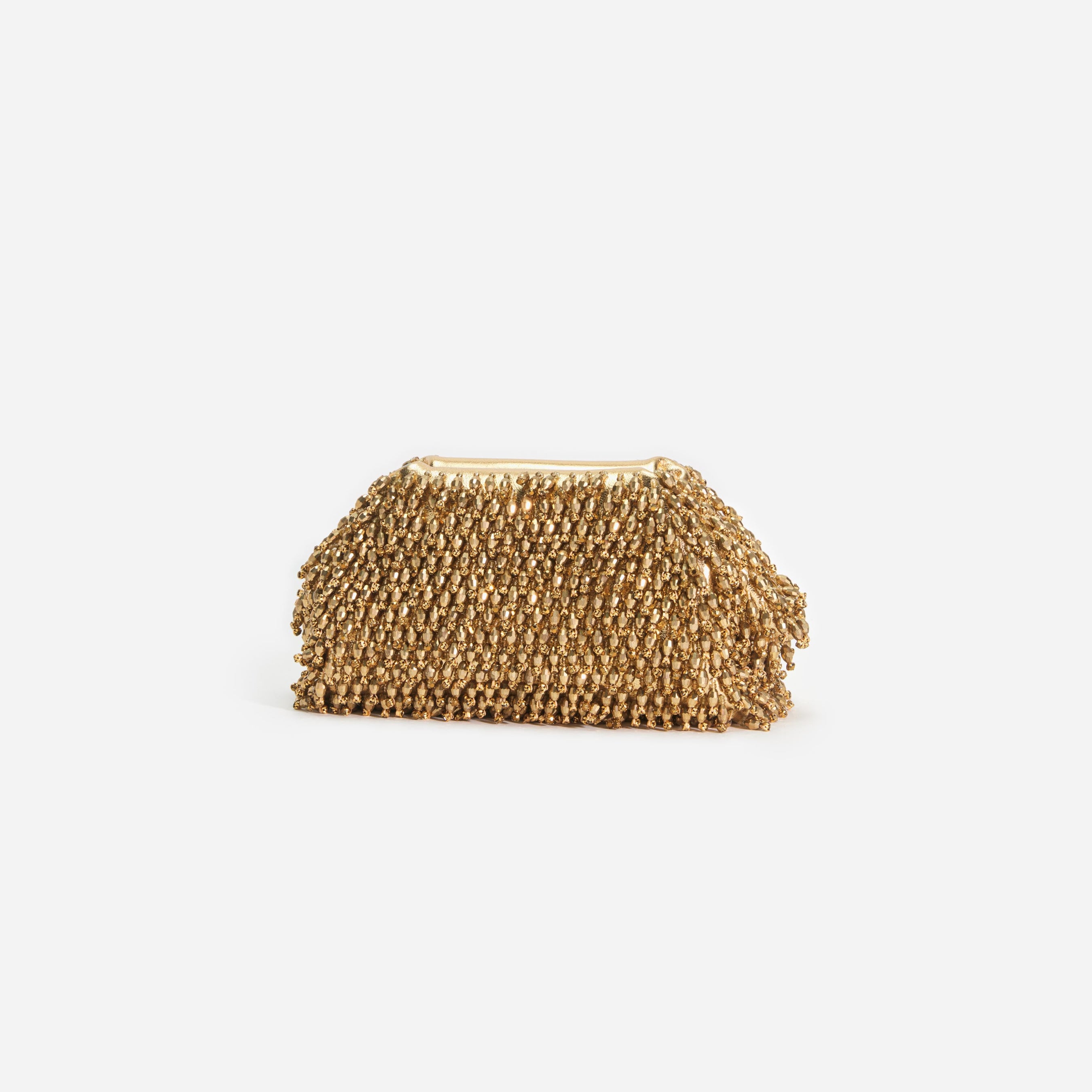 Gold Crystal Clutch