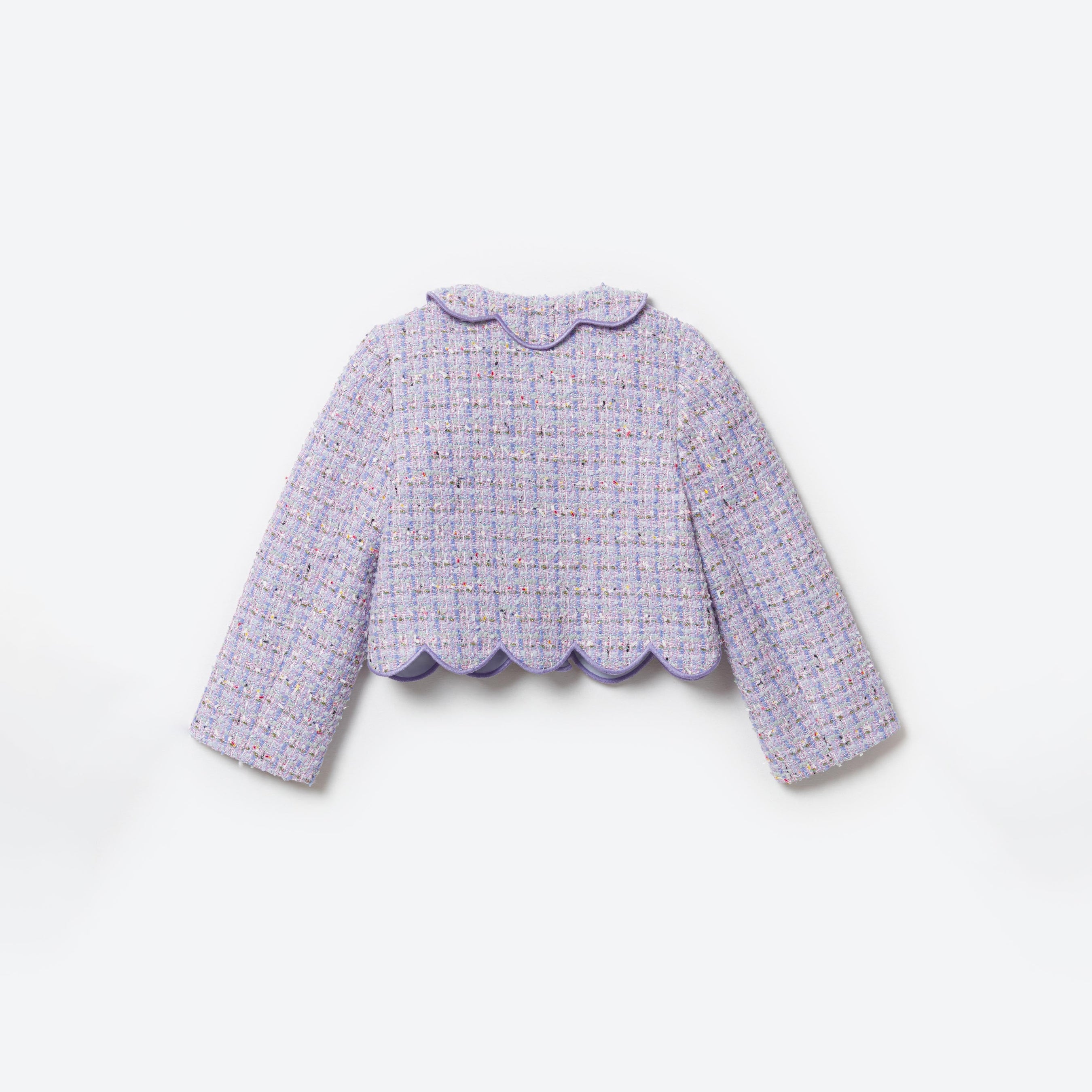 Lilac Boucle Jacket