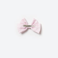 Lilac Tulle Bow Hairclip