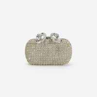 Champagne Chainmail Clutch Bag