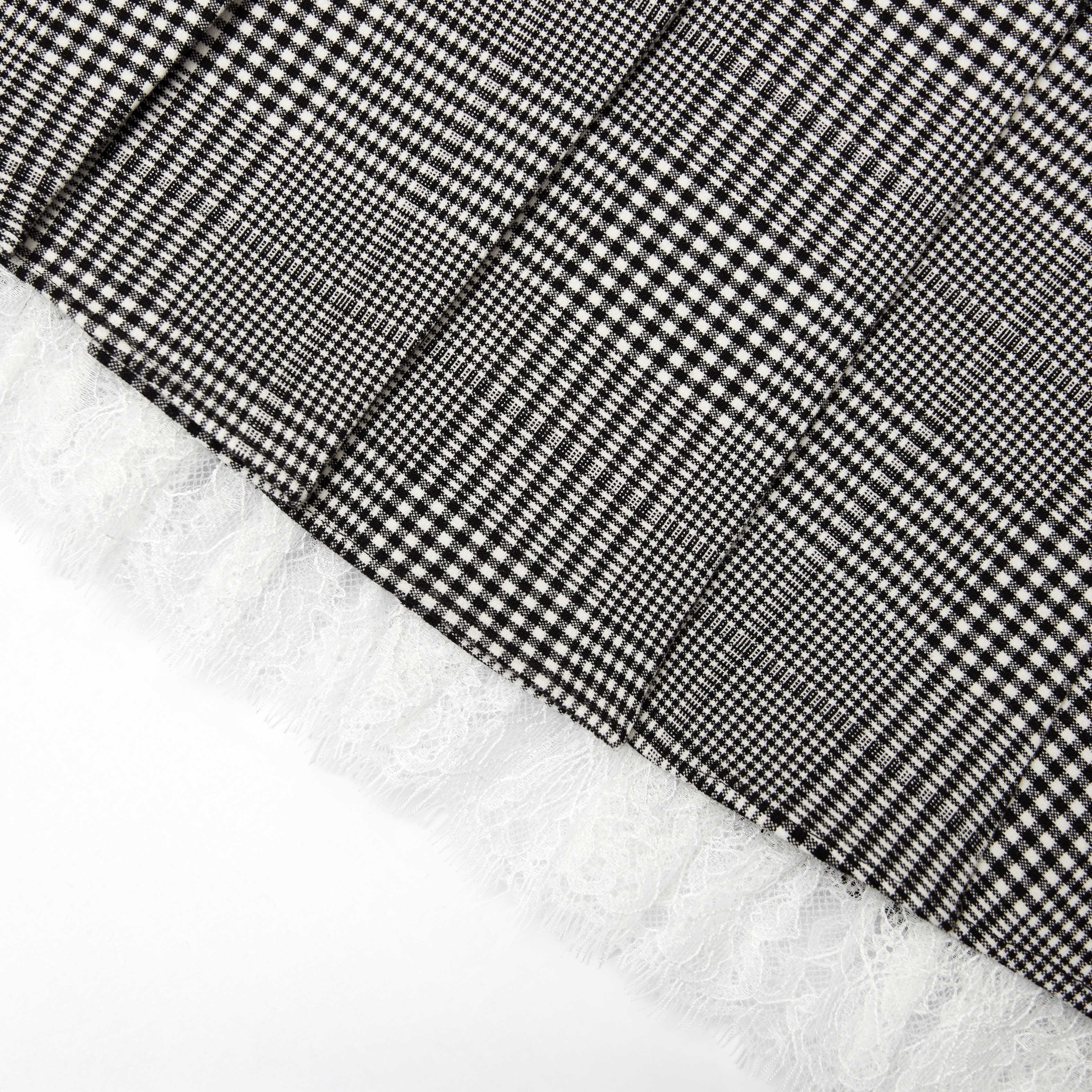 Prince Of Wales Check Bandeau Top