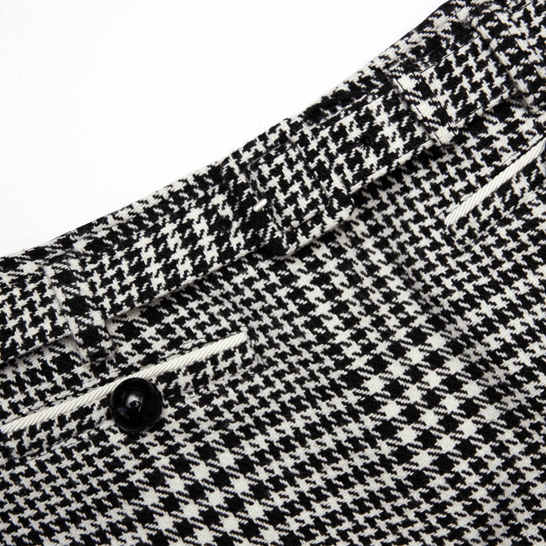 A close up of the fabric for the Houndstooth Skort