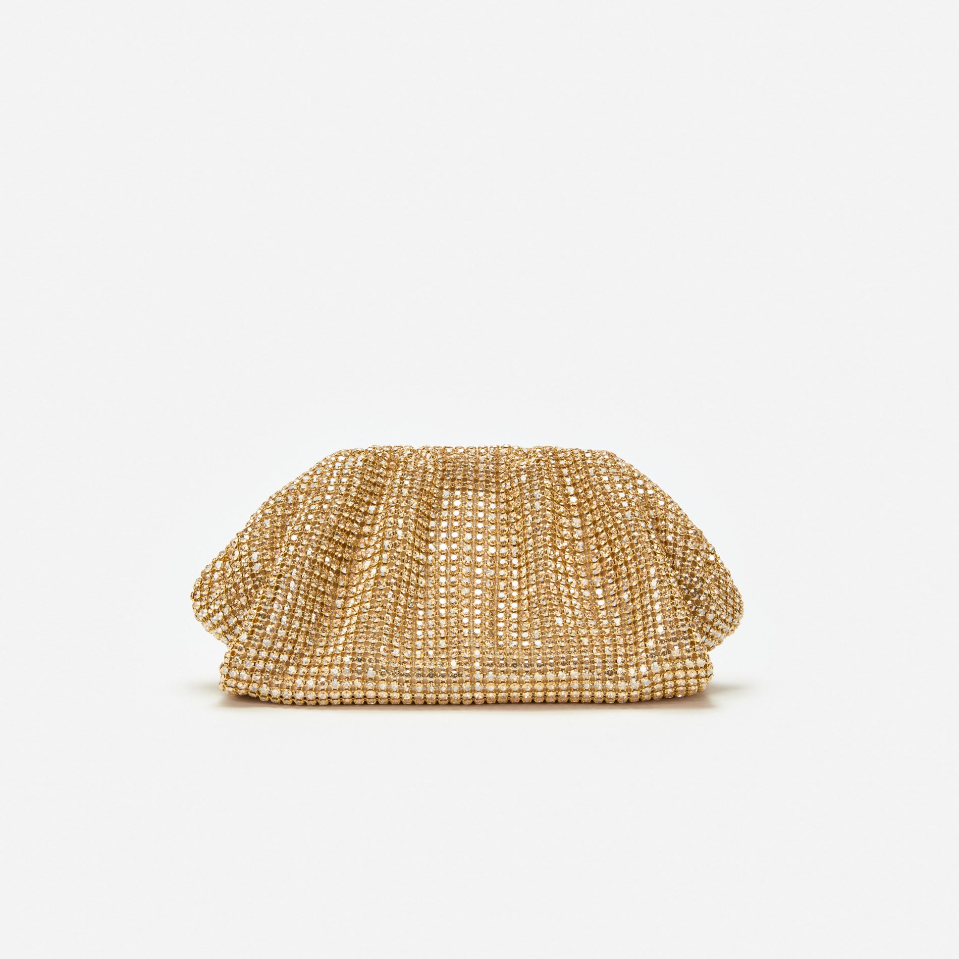 Gold Chainmail  Clutch Bag