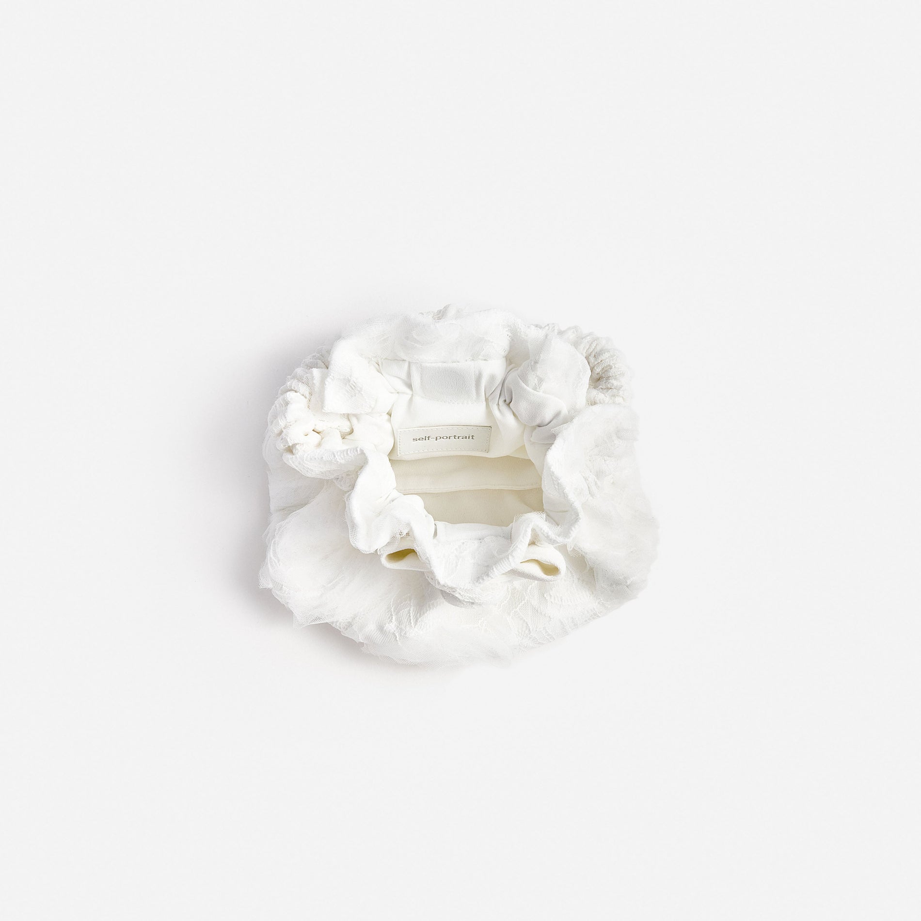 White Lace Bag