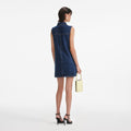 Denim Sleeveless Mini Dress
