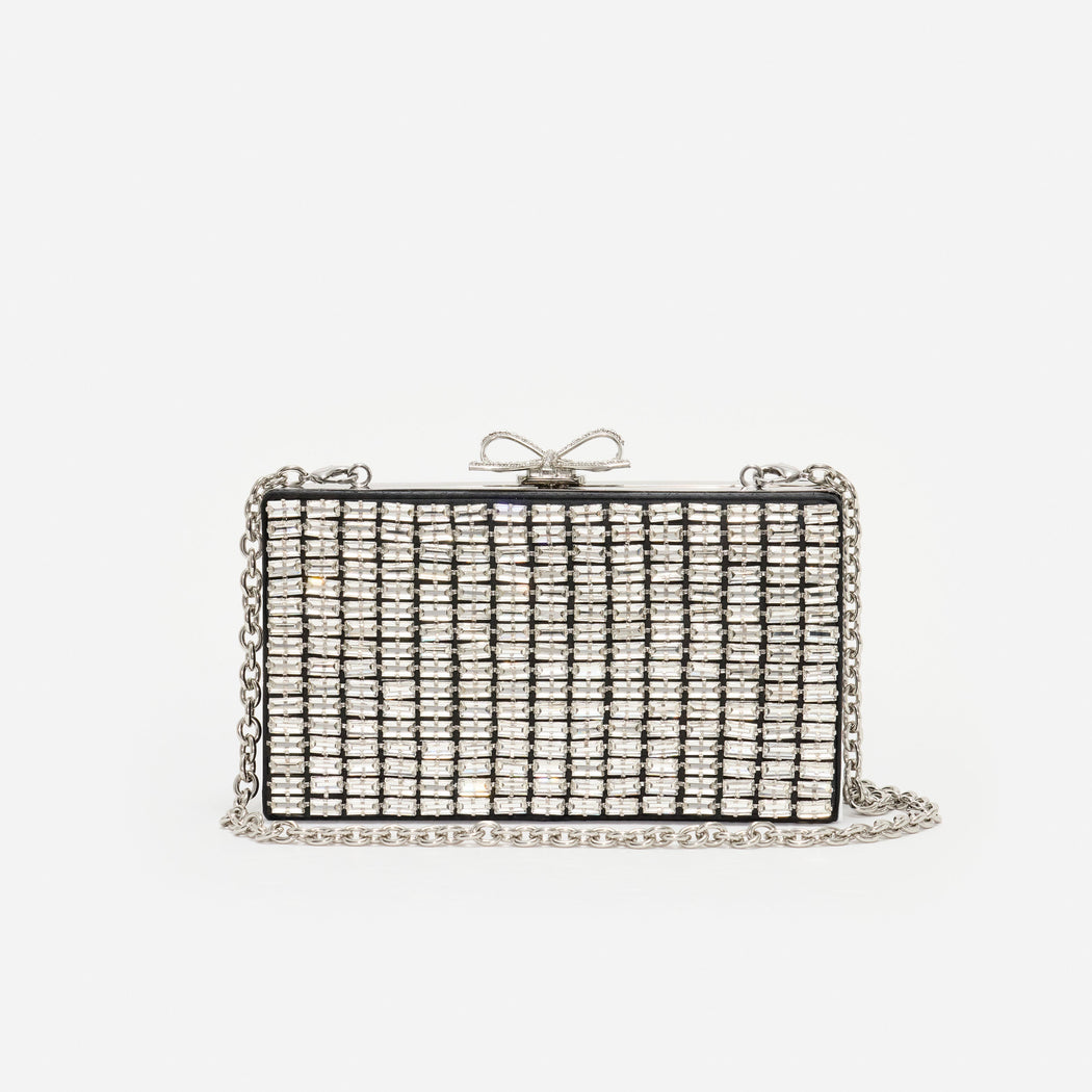 Silver Chainmail Clutch Bag