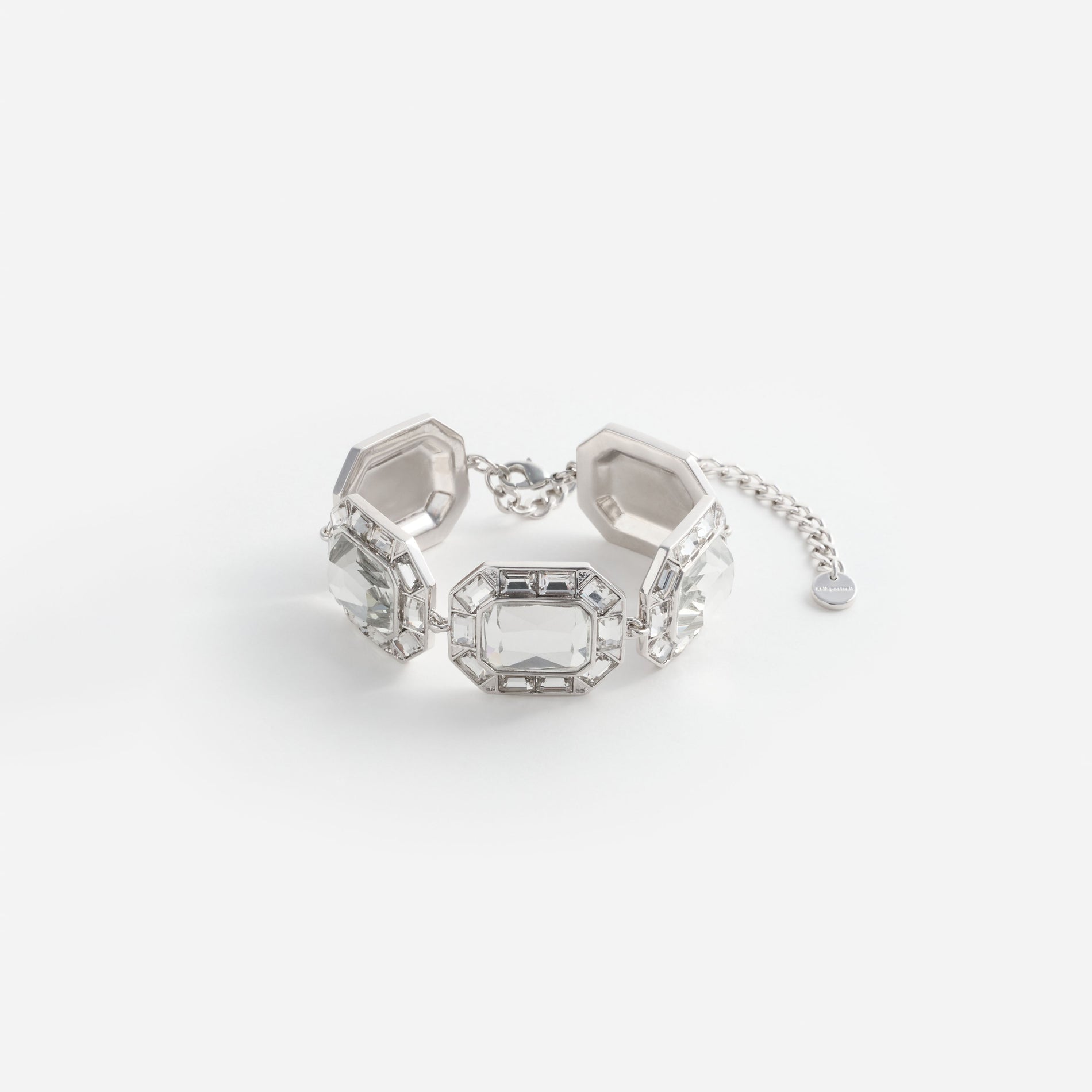 Silver Crystal Bracelet