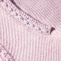 Pink Knit Crop Cardigan