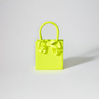 Yellow Bow Mini Tote Bag