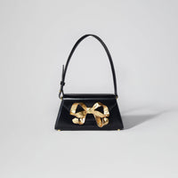 Black Bow Mini Shoulder Bag