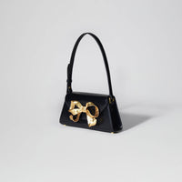 Black Bow Mini Shoulder Bag