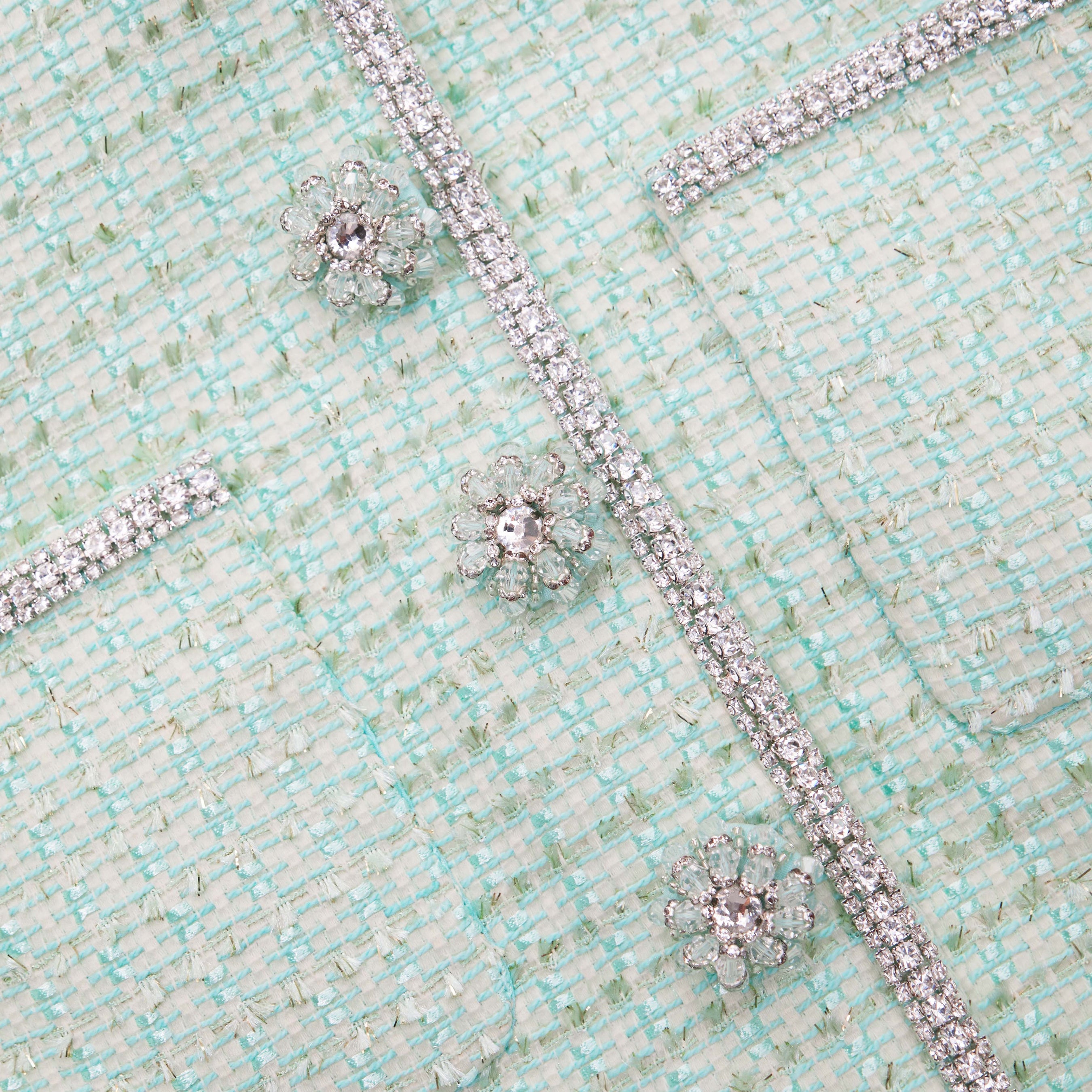 Mint Boucle Jacket