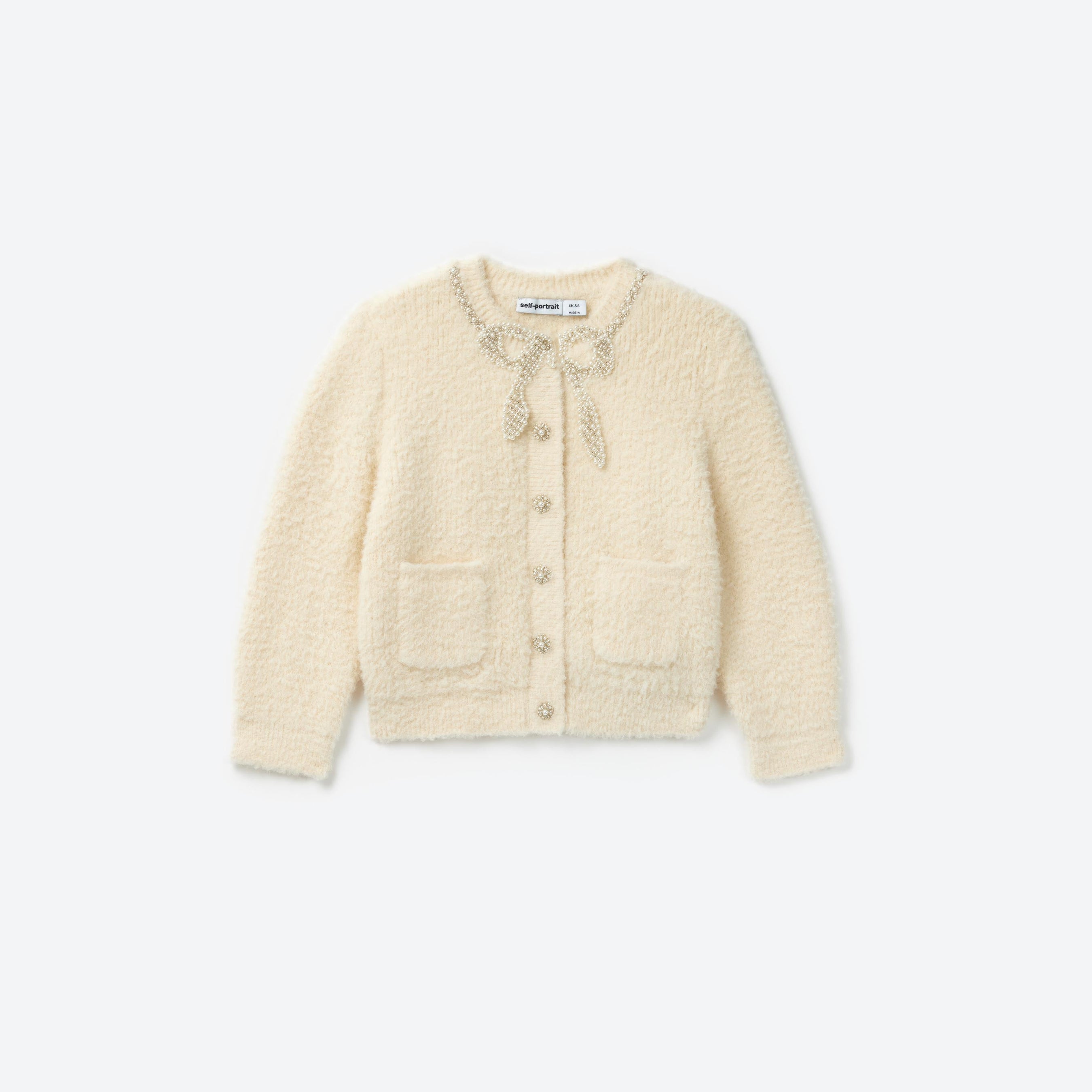 Cream Soft Knit Cardigan