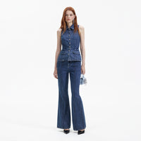 Blue Denim Jumpsuit