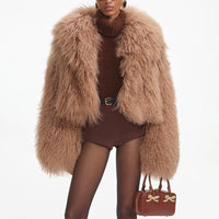 Brown Shearling Jacket