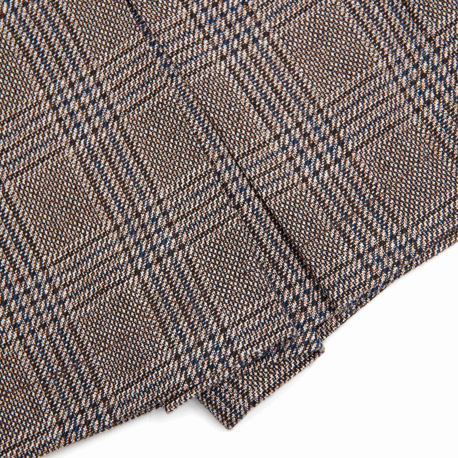 A close up of the fabric for the Brown Check Mini Skort