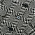 Check Blazer Mini Dress