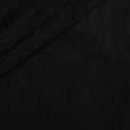 Black Draped Knit Top