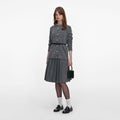 Charcoal Crystal Trim Cardigan