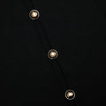 Black Keyhole Knit Top