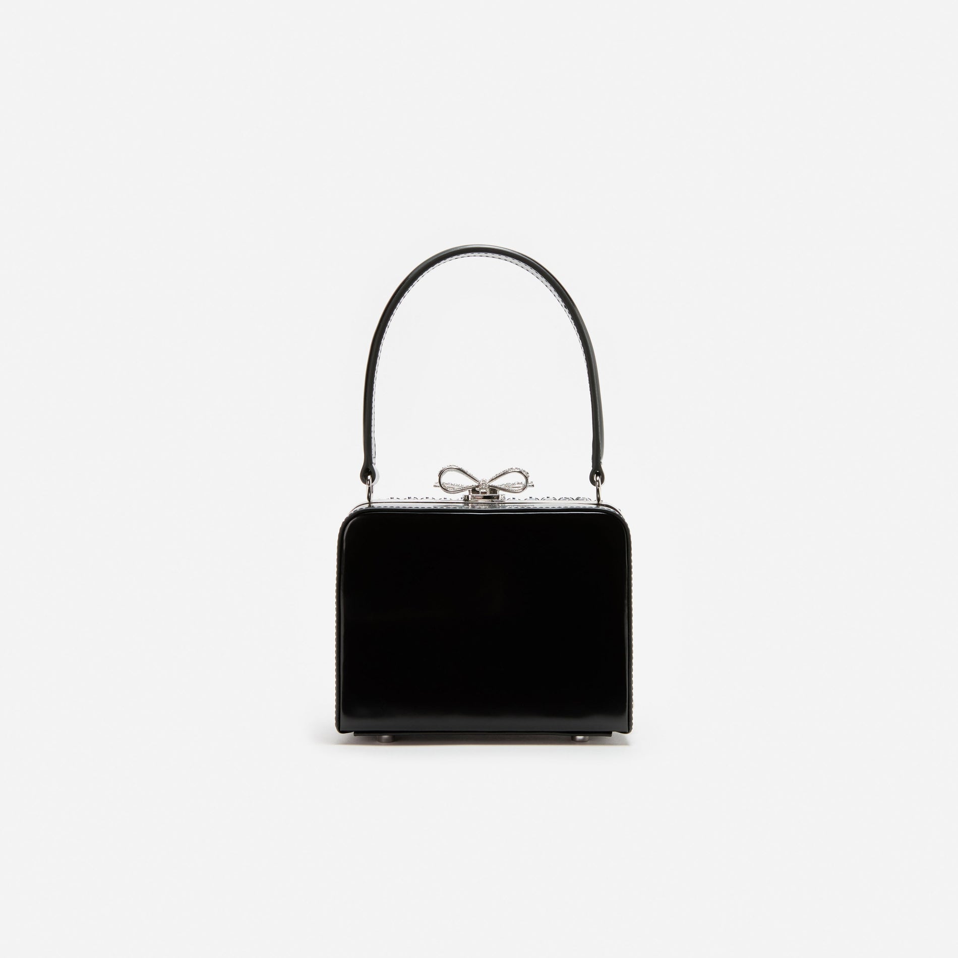 Navy Crystal Mirco Bag