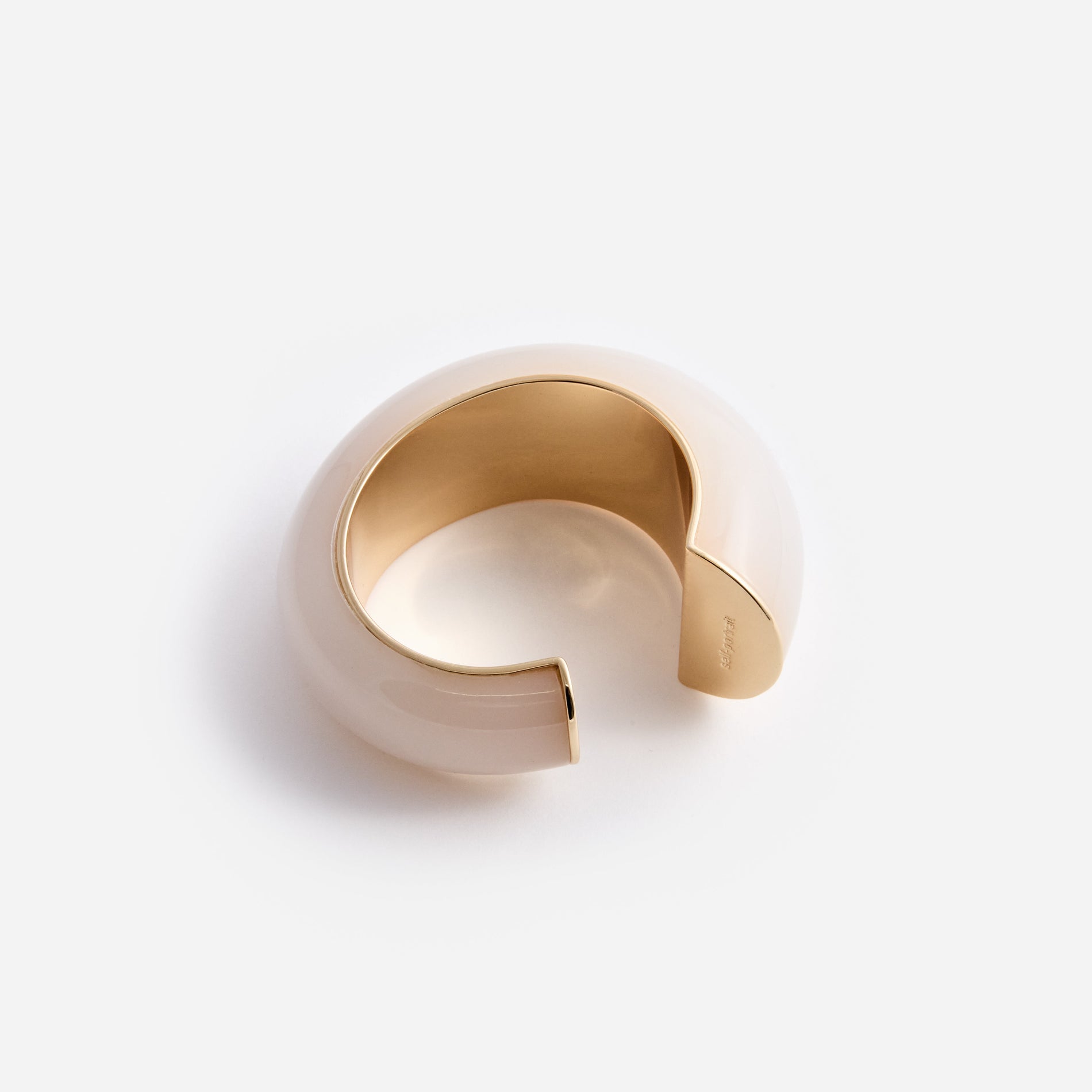 Cream Resin Cuff