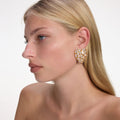Embellished Heart Earrings