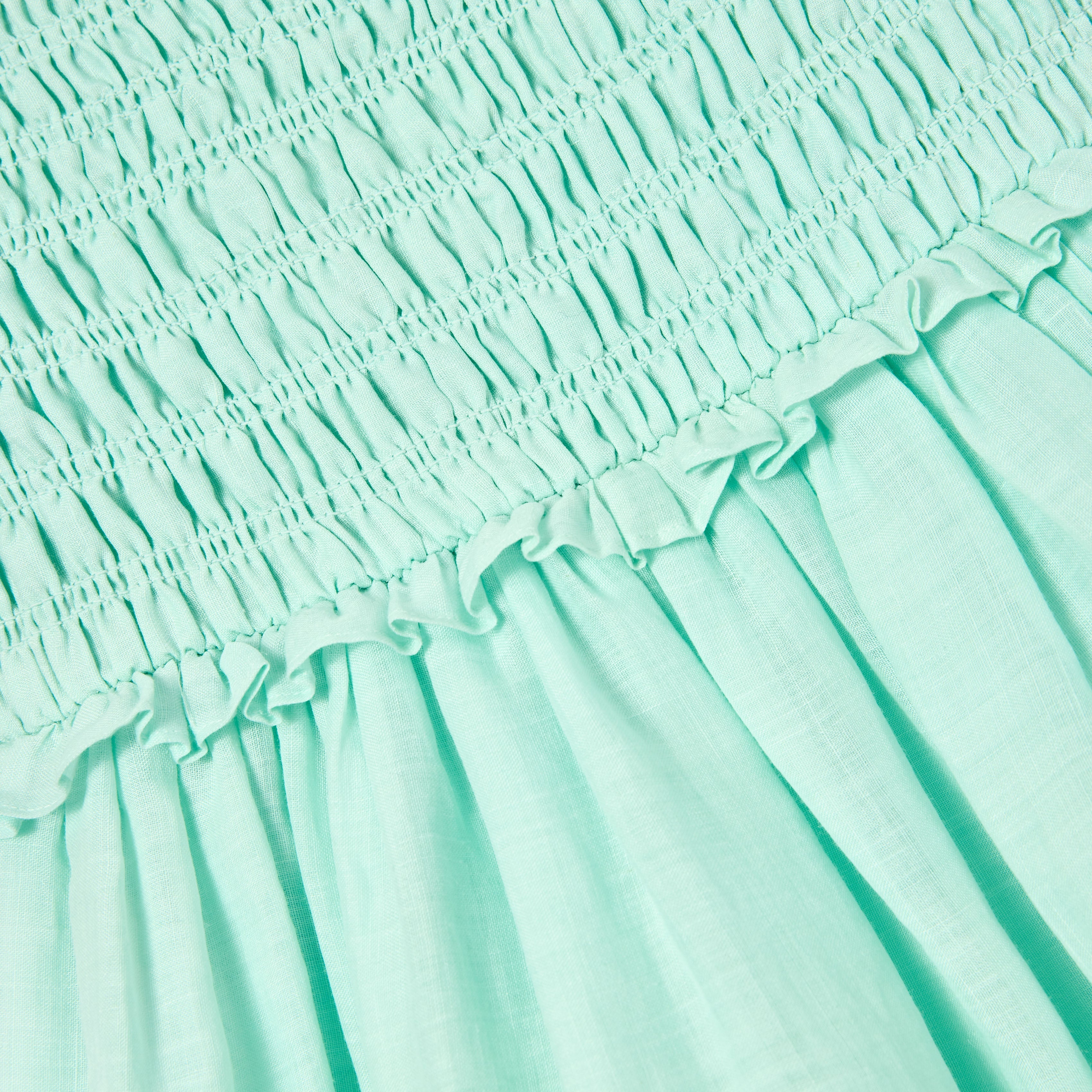 Mint Ramie Dress