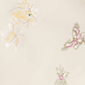 Cream Floral  Jacquard Skirt