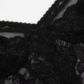 Black Lace Strappy Top