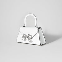 White Bow Envelope Mini Bag