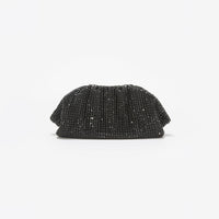 Black Diamante Pouch