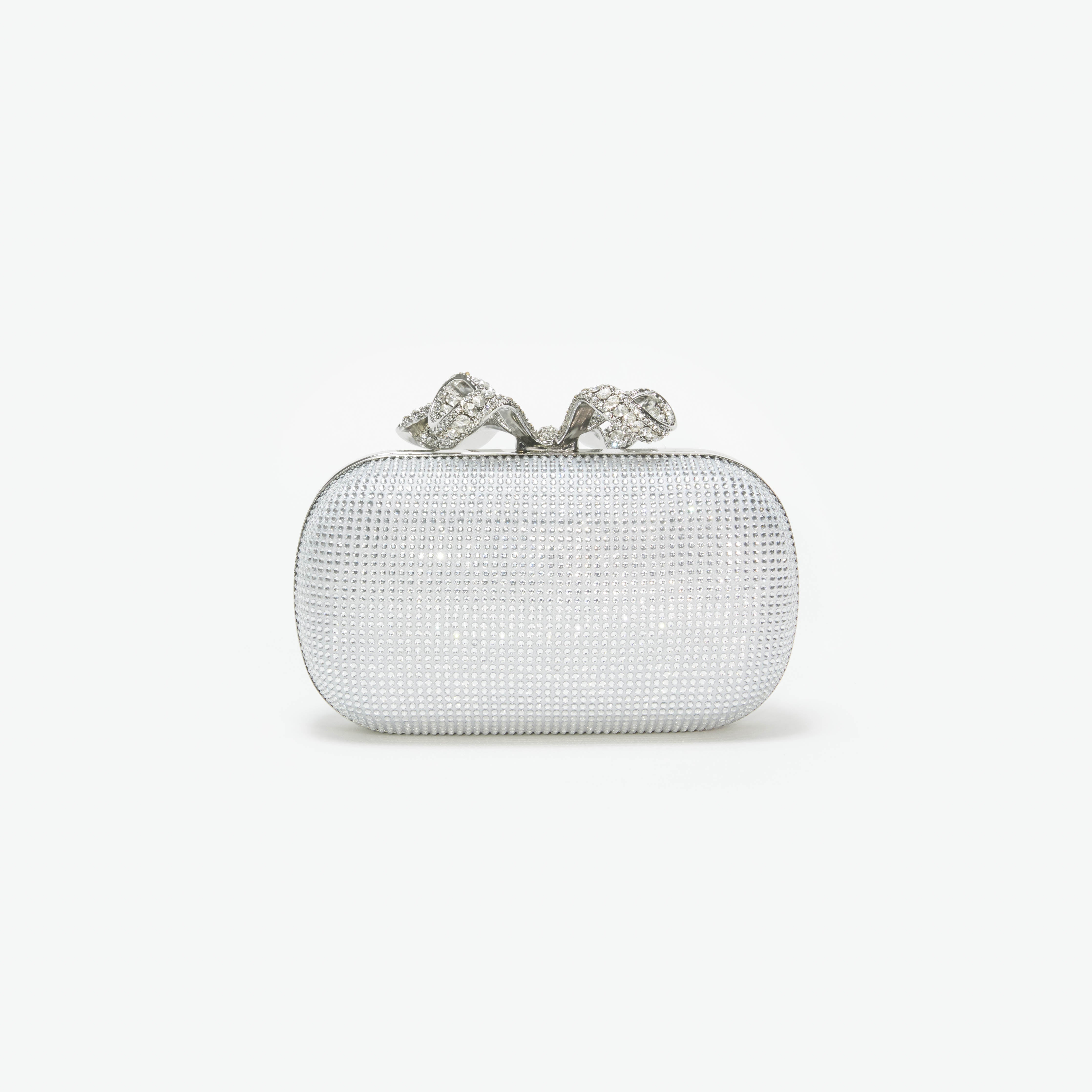Buy the Lotus ladies' Chandra clutch bag in silver diamante online