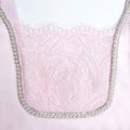 Pink Satin Mini Dress