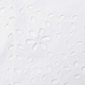 White Cotton Embroidered Top