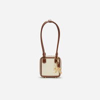 Canvas Square Shoulder Bag