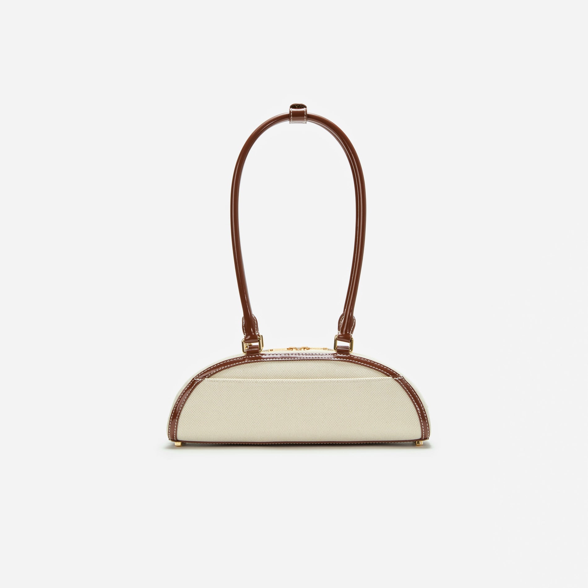 Canvas Curved Shoulder Bag