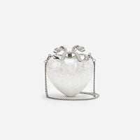 Pearl Heart Clutch